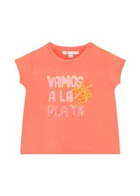 tshirt BECCA neon orange